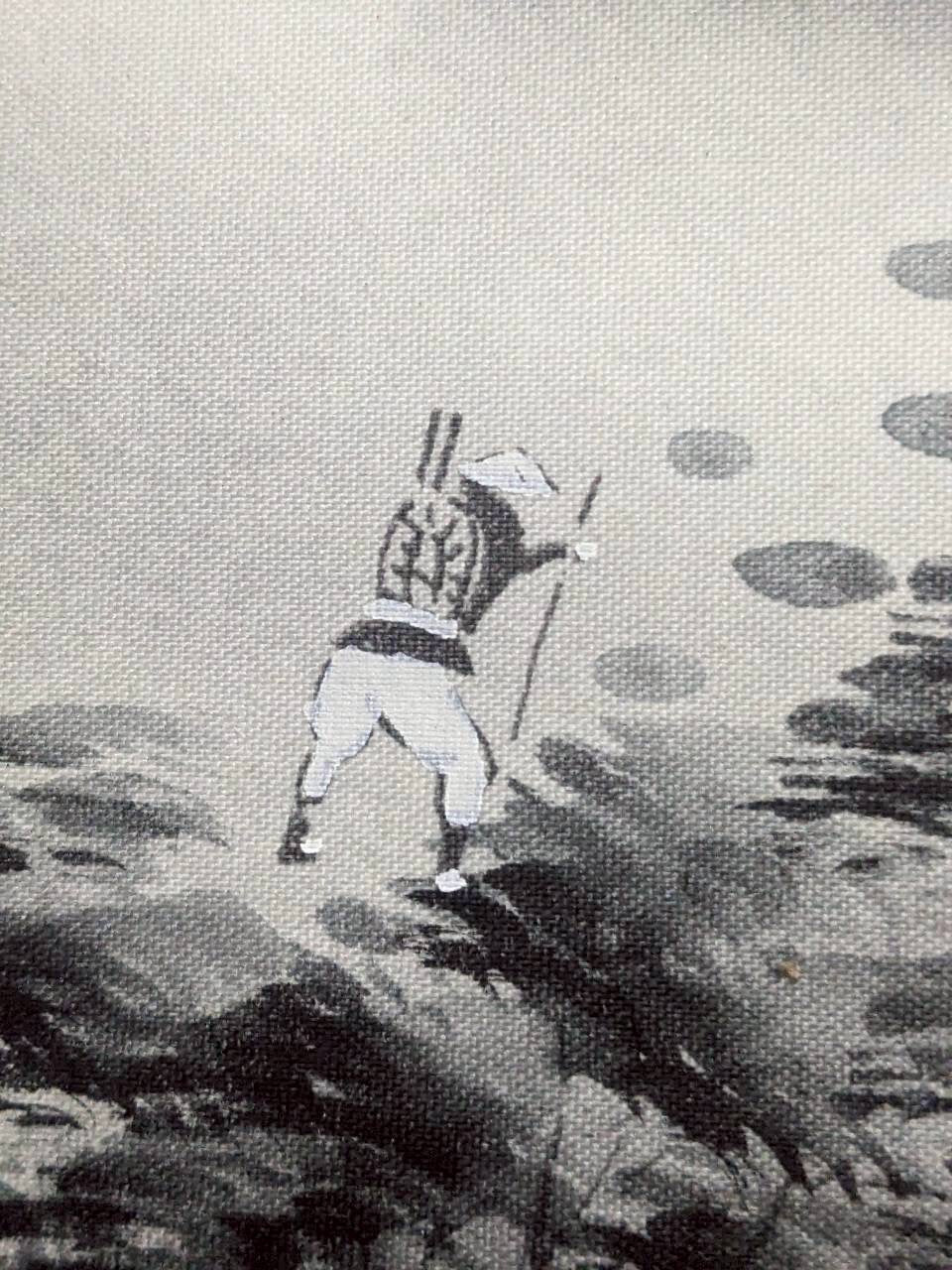 Misty Landscape of the Deep Mountains