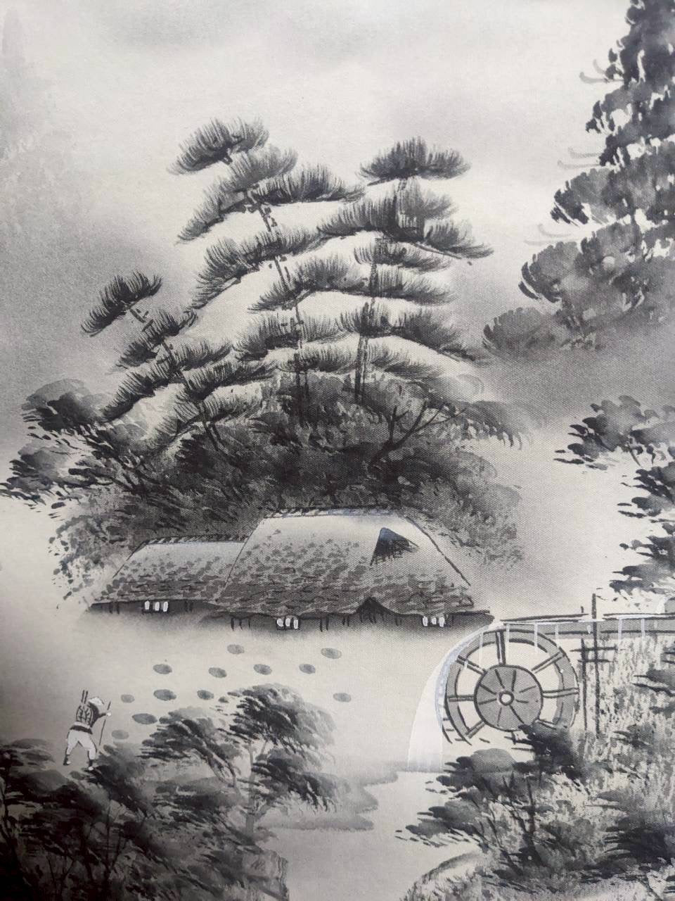 Misty Landscape of the Deep Mountains